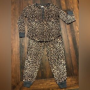 Ultra soft Leopard Print Pajama Set